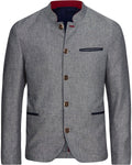 Reitmayer Jacket with embroidery (Grey/Blue)