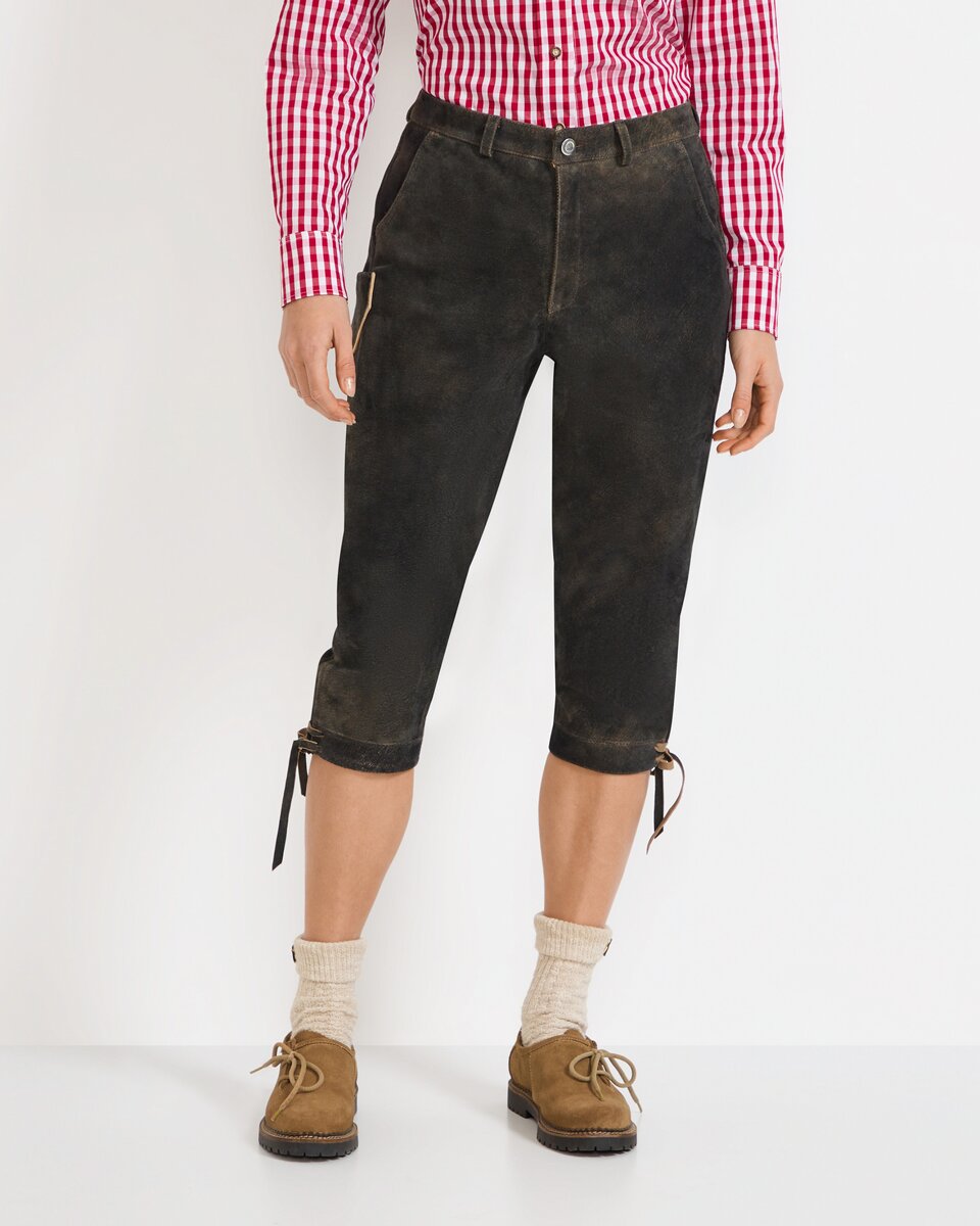 Luis Steindl Knee breeches (Dark brown/antique)