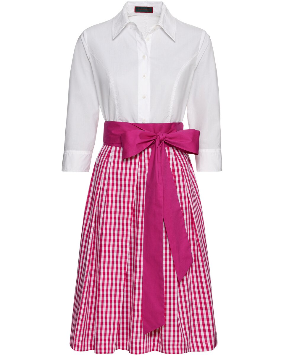 Reitmayer Shirt dress (White/berry)