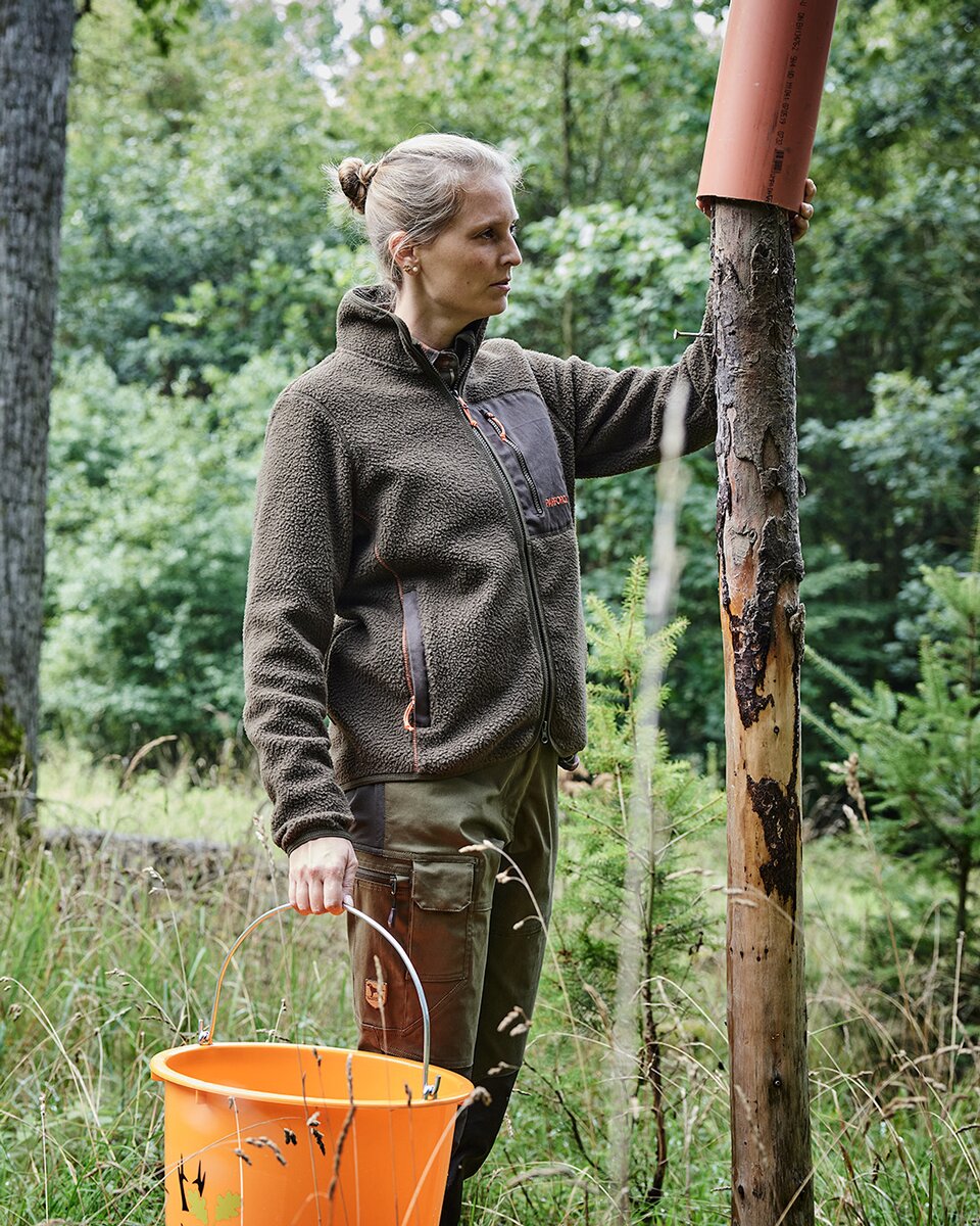 Parforce Women's Performance Sherpa Fleece Jacket (Olive)