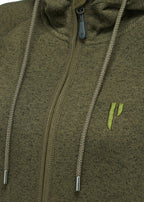 Parforce Women's knitted fleece jacket Visby 2.0 (Olive)