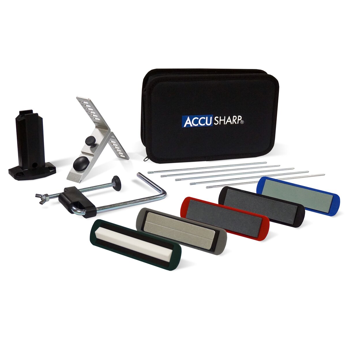 Accusharp Knife Sharpener Set 5-Stone Precision Kit
