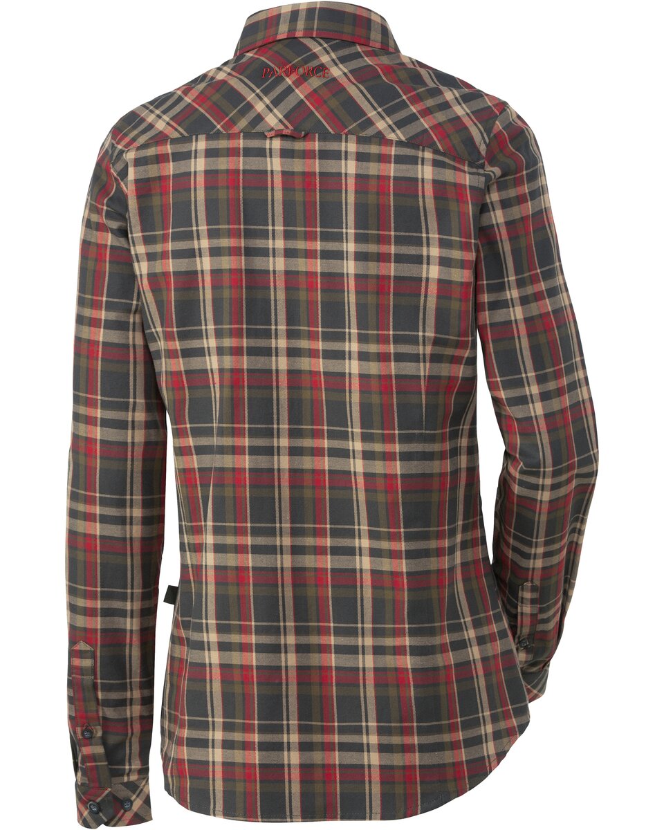 Parforce Hunting blouse Sophistica (Olive/red checkered)