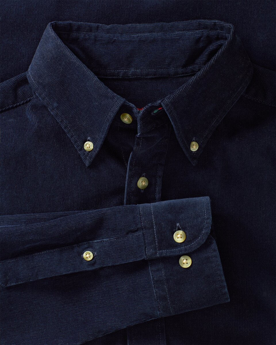 Reitmayer Fine corduroy shirt (Dark blue)