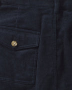 Highmoor Skirt made of fine corduroy (Marine)