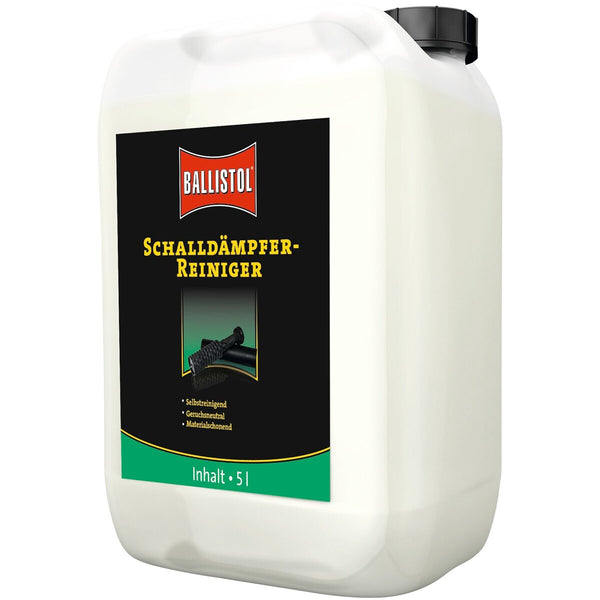 BALLISTOL trokšņa slāpētāja tīrīšanas līdzeklis (tilpums 5000 ml) 5 l