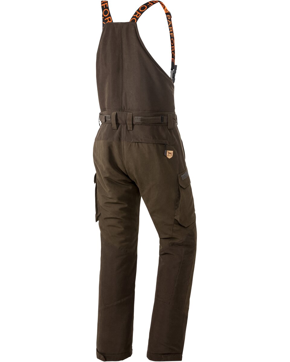 Parforce Winter hunting trousers Huntex take-off bib (Olive)