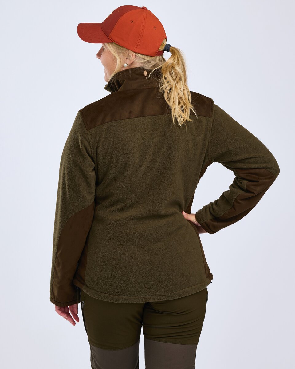 Pinewood Women's Fleece Jacket Wildmark Membrane (Olive)