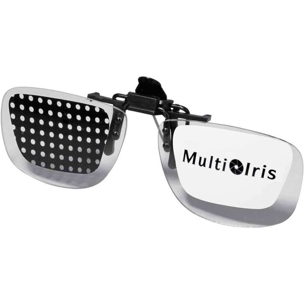 Dr. Gmünder Multi-iris shooting glasses clip (for left-handed marksmen)
