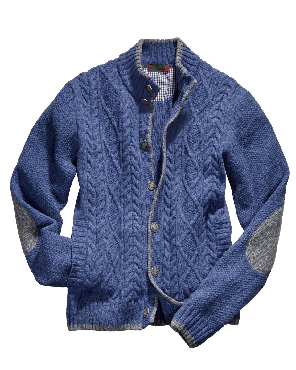 Reitmayer Cable cardigan (Blue)