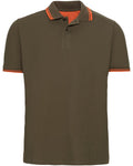 Parforce Polo shirt (Olive/orange)