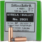 Sellier & Bellot Bullets .284 Tlm Rd 9.0g/139grs. (Caliber .284 (7 mm)) — Pack of 100 pcs