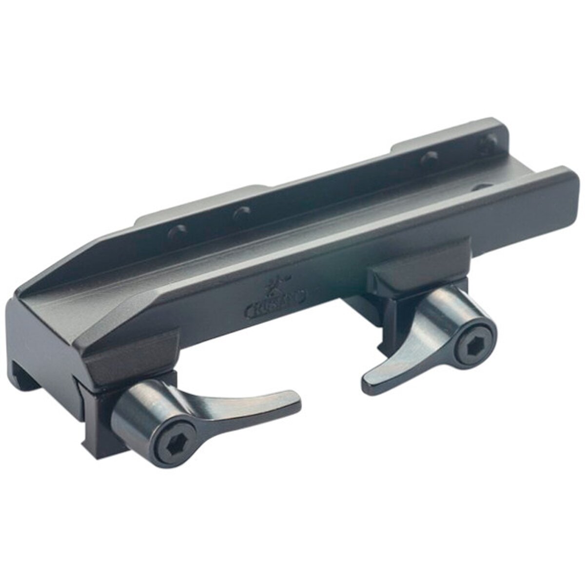 Rusan Flip-up mount Quick Release for Picatinny profile, scope rail, one-piece (For 70° rail (LM))