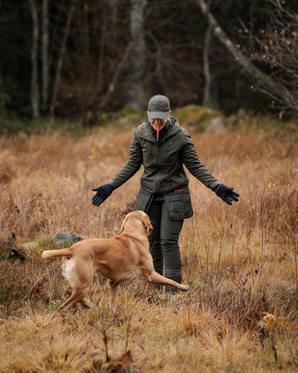 Поясная сумка Pinewood Dog Sports (Мохово-зеленый/Черный)
