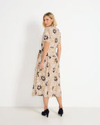 Highmoor Shirt dress (Beige/Patterned)