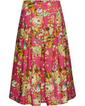 Highmoor Linen skirt (Pink/Colorful)