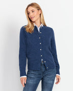 Highmoor Lambswool cardigan (Blue)