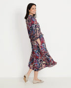 Reitmayer Dress with tie belt (Colorful)