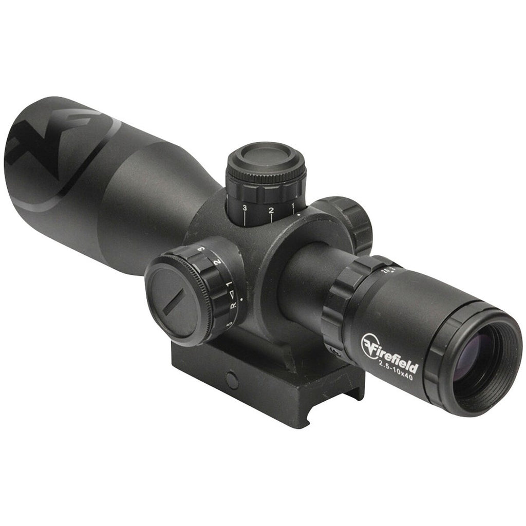 Firefield Barrage 2.5-10x40 rifle scope (Absehen Mil-Dot)