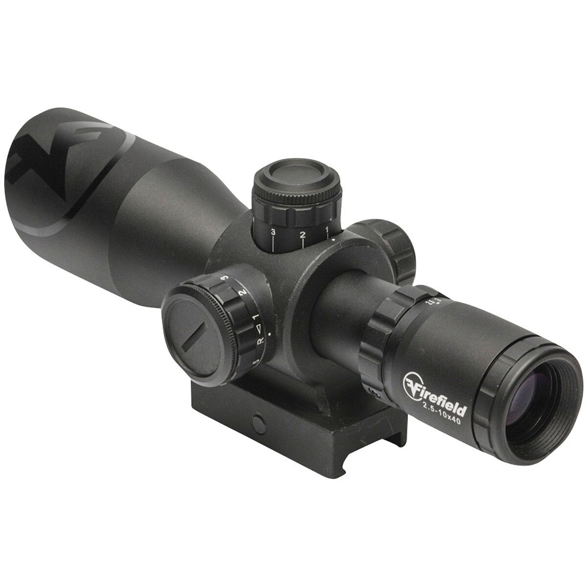 Firefield Barrage 2.5-10x40 optiskais tēmēklis (tīkliņš Mil-Dot)