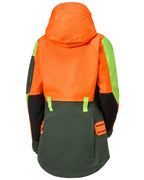 Parforce Women's hunting jacket Hatz-Watz Waterproof (Signal orange/olive)