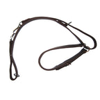 Heim Leash – with normal collar (Leather 35 cm brown. Width 20 mm)