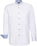 Luis Steindl Stand-up collar shirt (White)