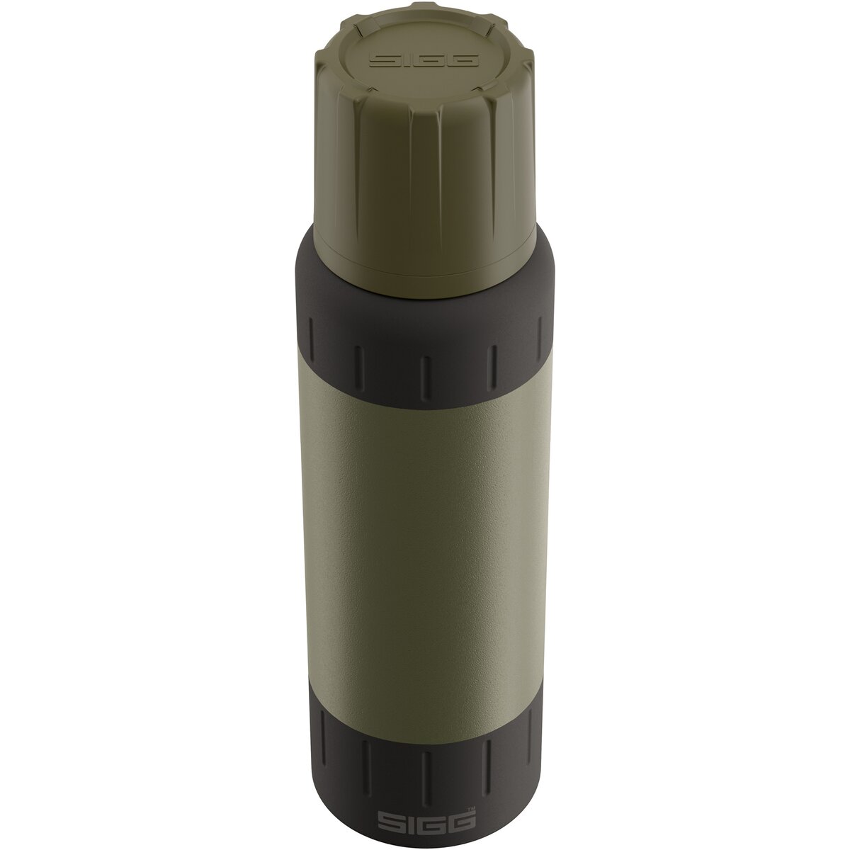 SIGG Alpine Star Thermo dzeršanas pudele 1.0 L (grauzdēti zaļa)