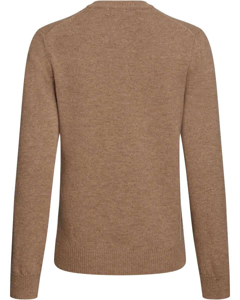 Highmoor Lambswool cardigan (Beige)