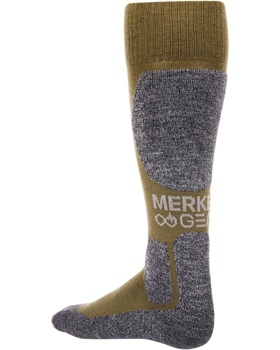 Merkel Gear Merino socks long (Olive)