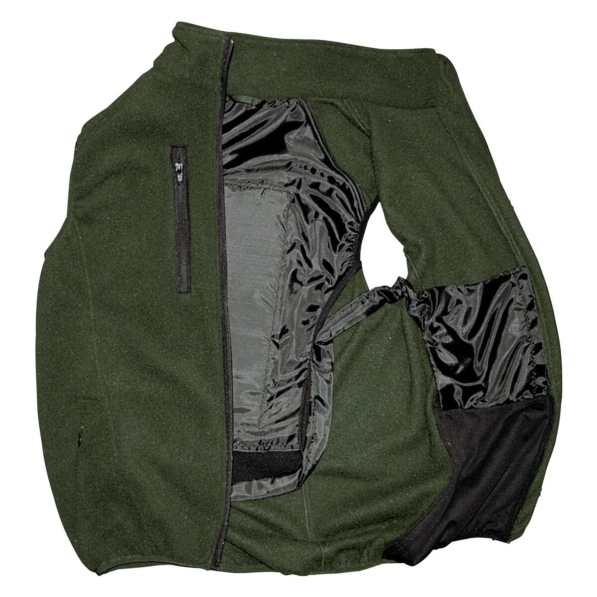 Alpenheat Apsildāmā veste FIRE-FLEECE AJ4 (zaļa)