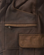 Parforce Women's Prestige Full Bull leather trousers (Brown/dark brown)