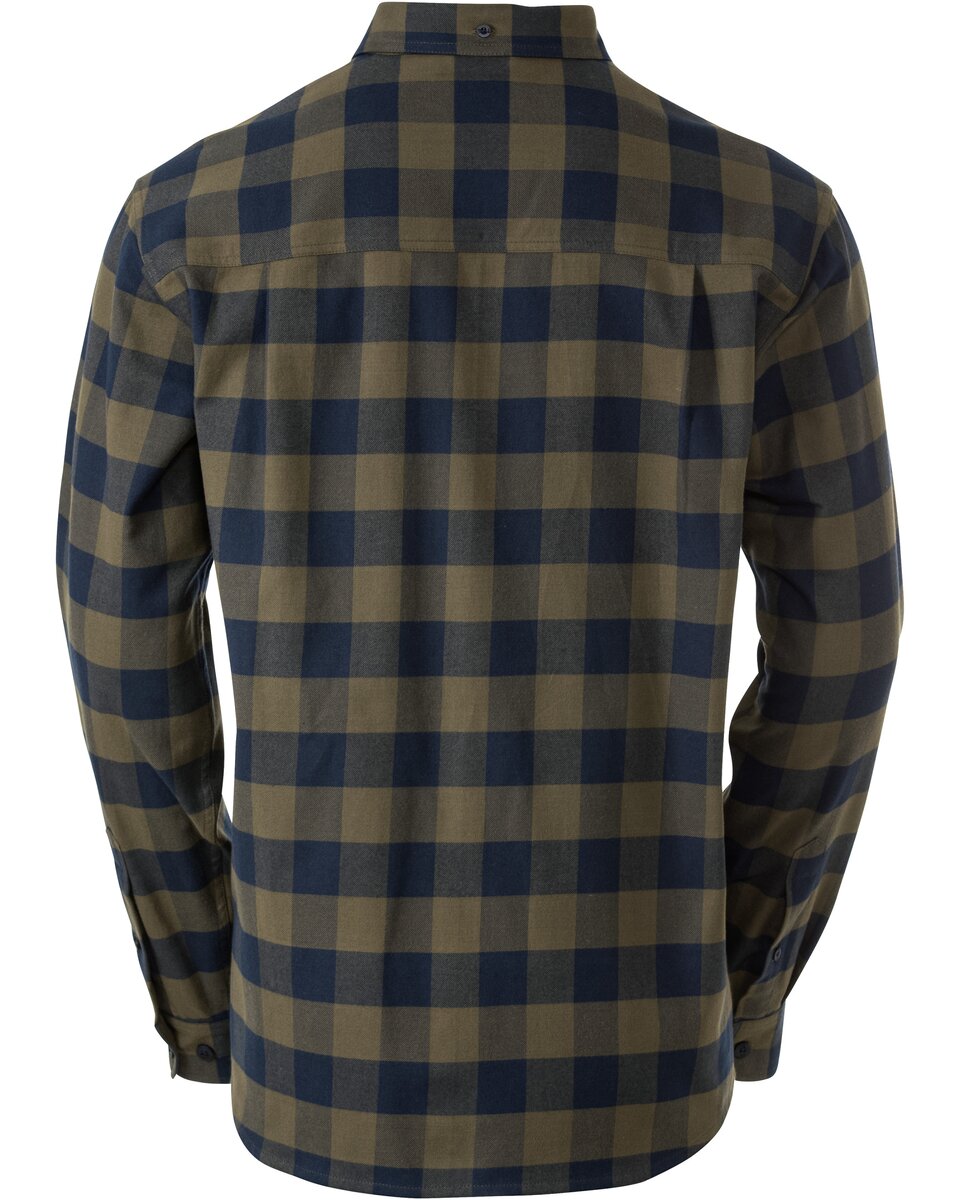 Merkel Gear Experience Check Shirt (Blue/Olive)