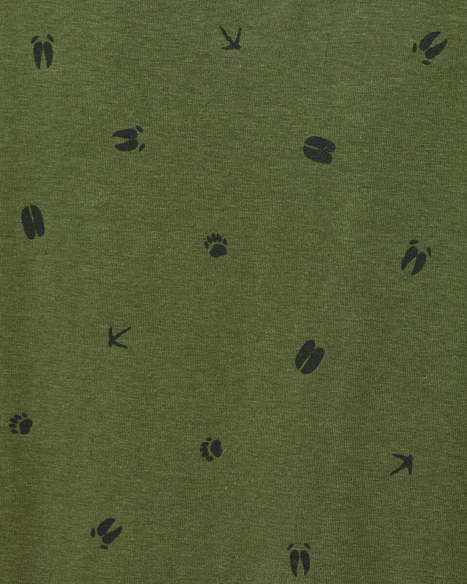 Parforce Women's T-Shirt Footprint (Olive)