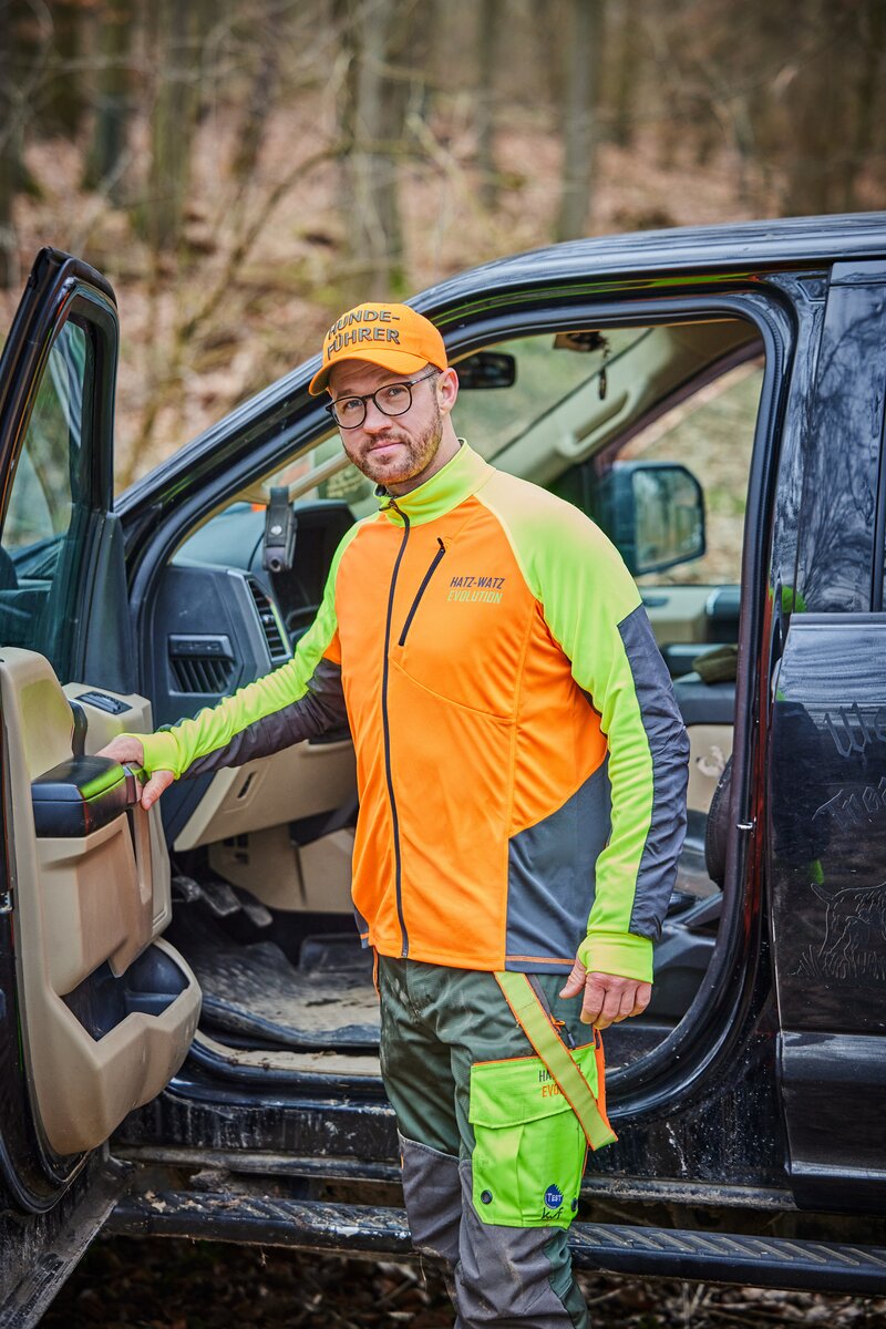 Parforce Dog handler cap Hatz-Watz (Signal orange)