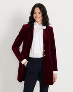 Reitmayer Velvet frock coat (Wine red)