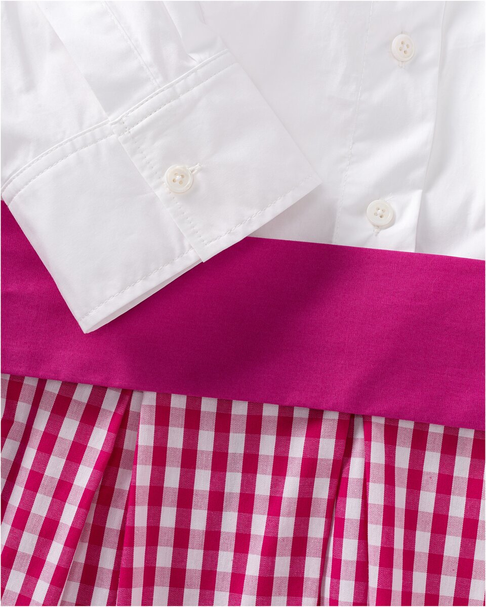 Reitmayer Shirt dress (White/berry)