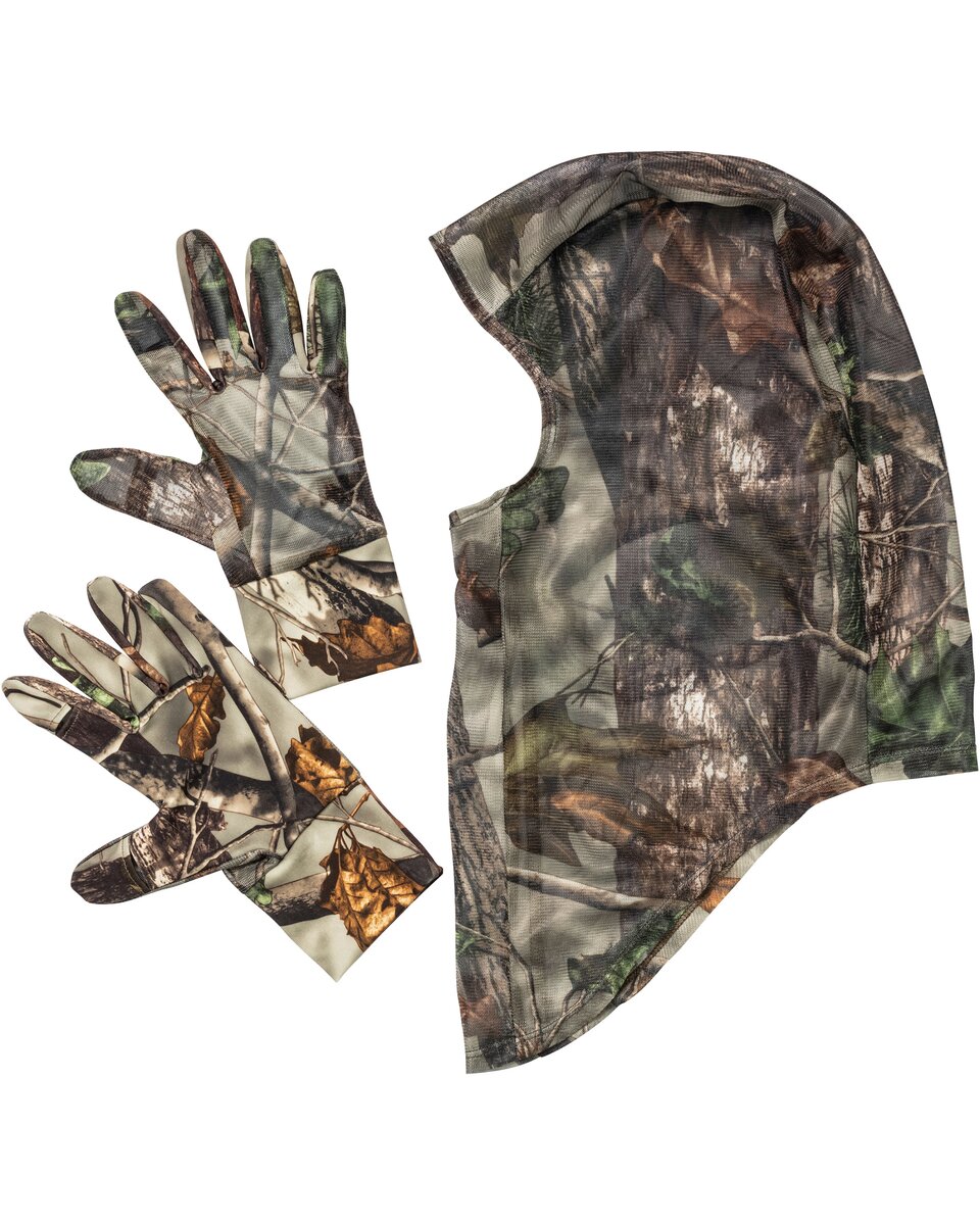 Parforce Camo set gloves and balaclava (Camo)