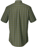 Wald & Forst Checked shirt, short sleeves (green checkered)