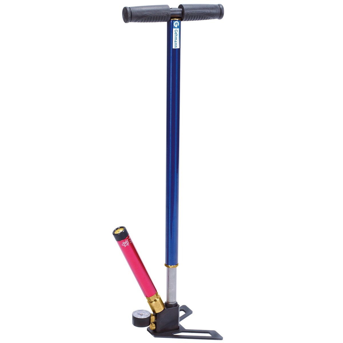 Gehmann Compressed air pump with pressure gauge
