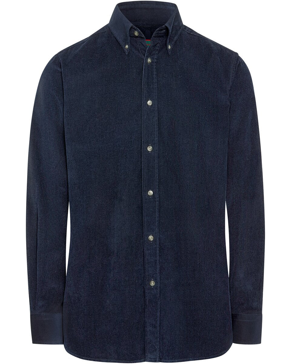 Reitmayer Fine corduroy shirt (Dark blue)