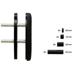 EUROHUNT Adjustable butt plate