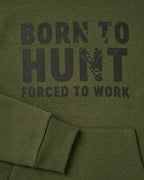 Parforce Women's Hoodie (Olive/Born to hunt)