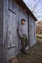 Parforce Buffalo leather trousers (Olive)