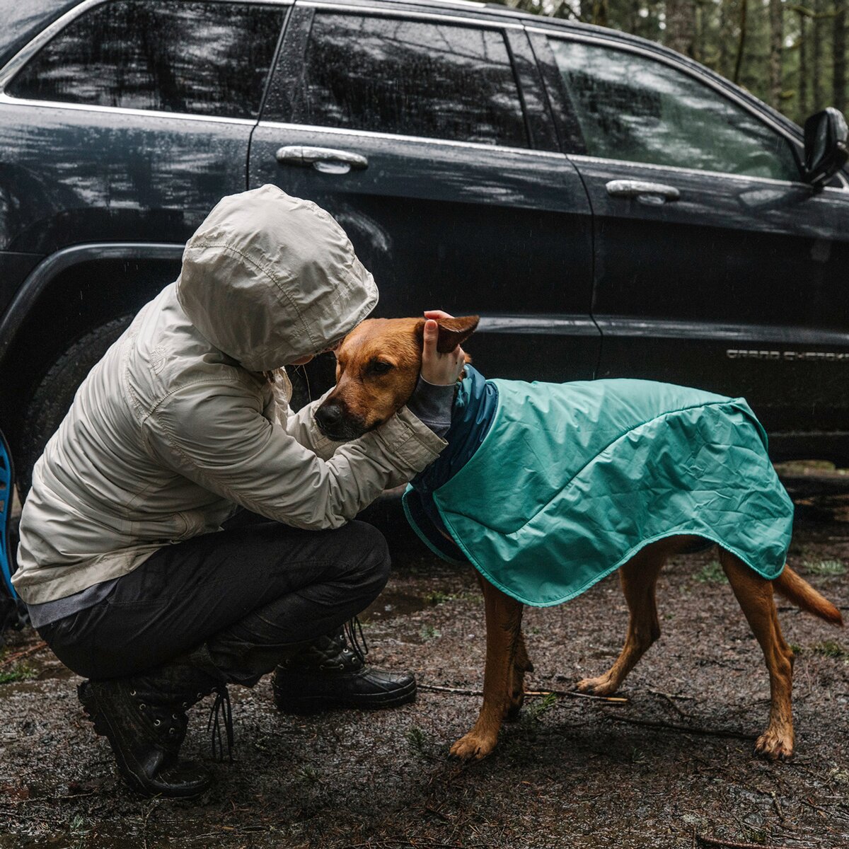 Ruffwear Dirtbag™ dog towel coat (Size XL (chest 91-107cm))
