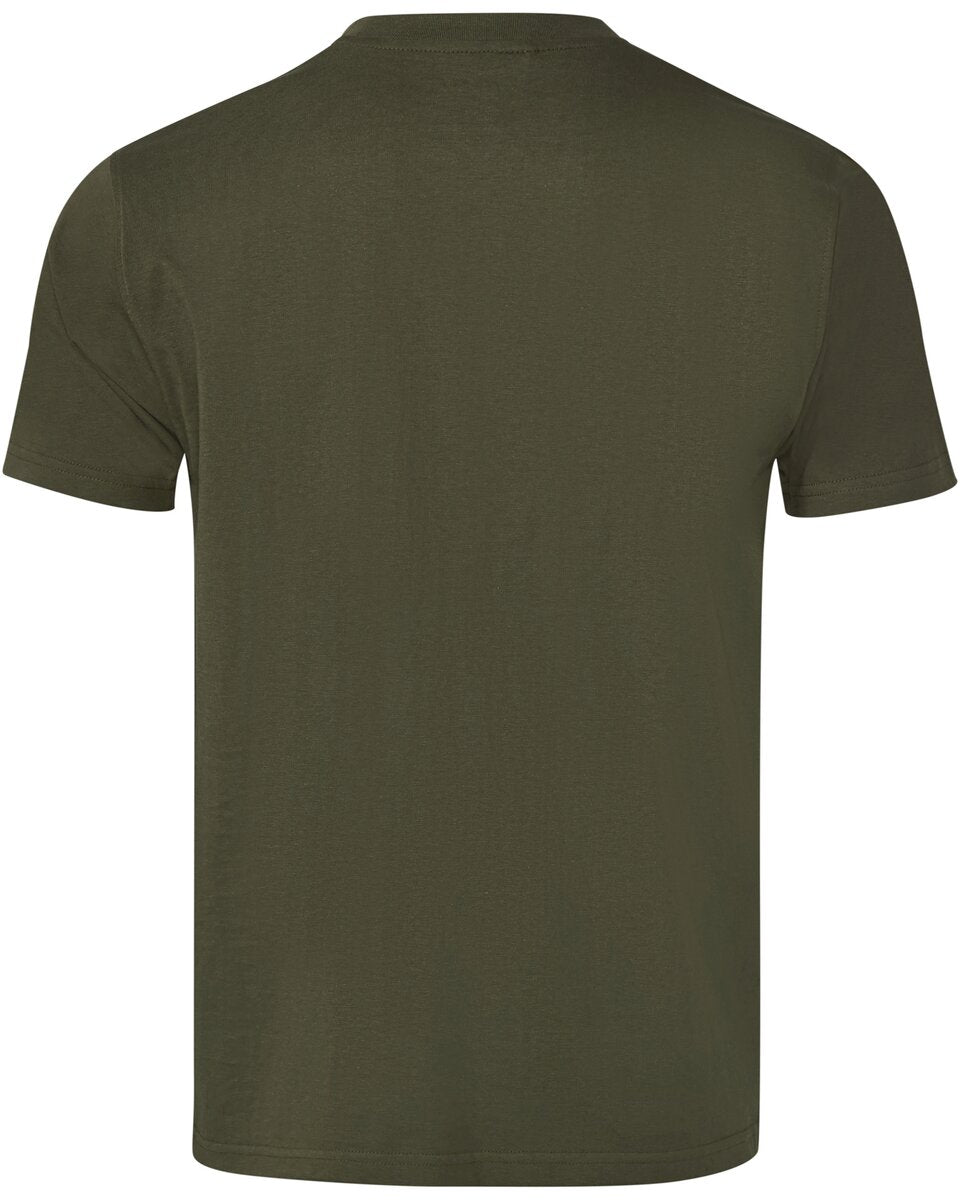 Parforce T-Shirt Breast Pocket Forest Animals (Olive/Black)