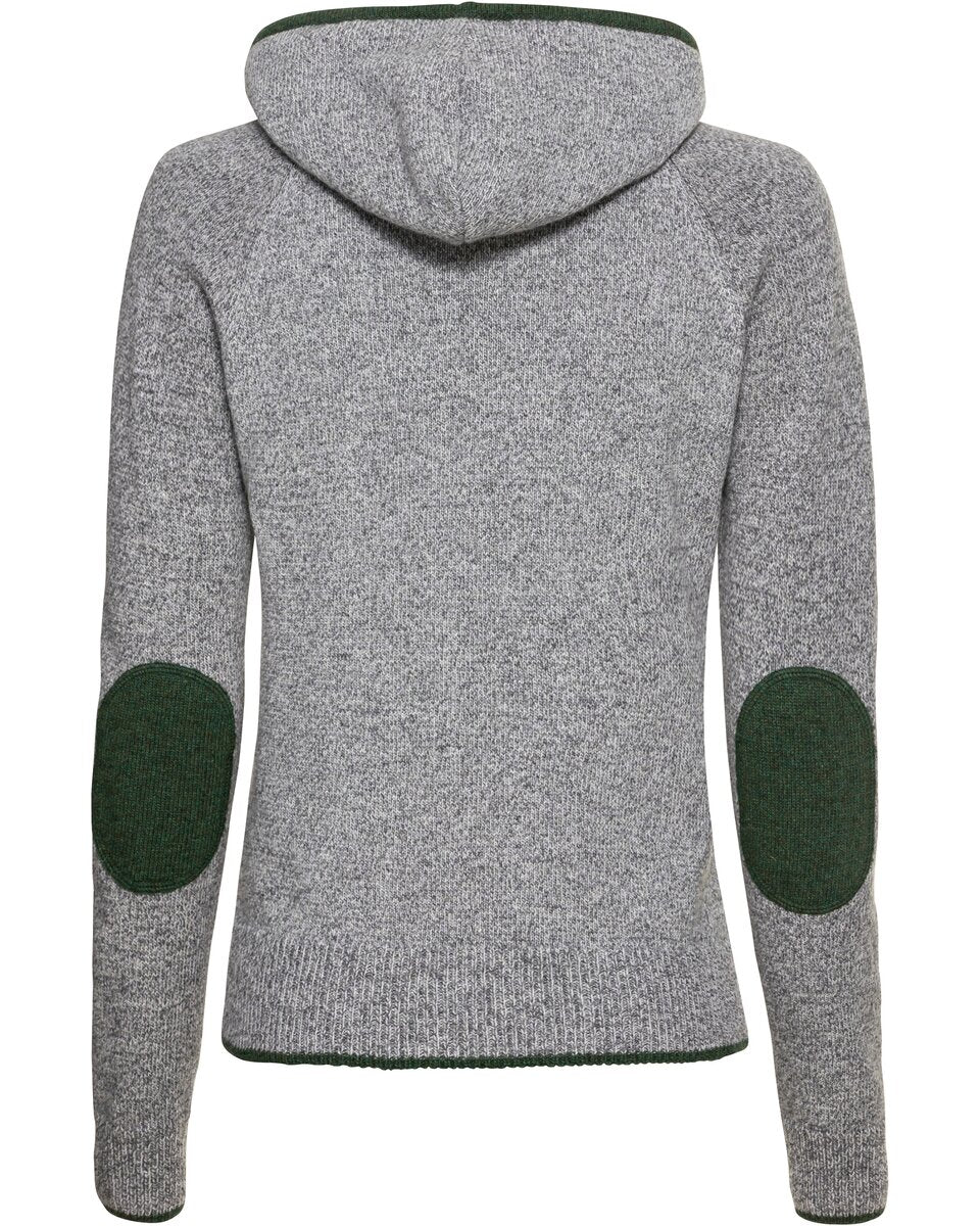 Reitmayer Cardigan with hood (Grey/Green)