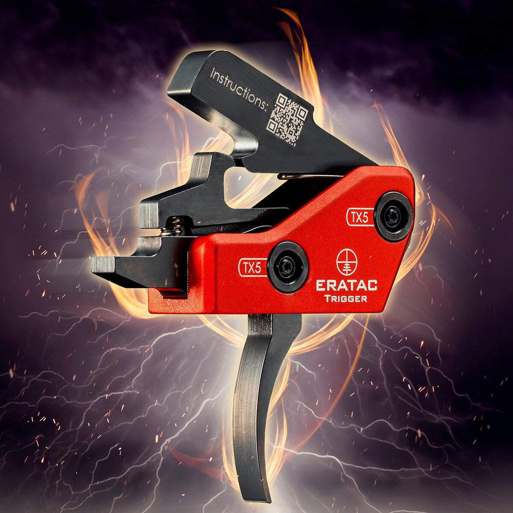 ERATAC Single Stage Trigger for AR15/10 (Curved tongue)