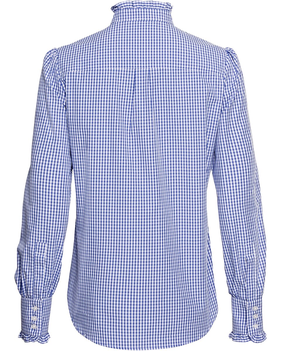 Reitmayer Vichy check blouse (Blue)