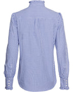 Reitmayer Vichy check blouse (Blue)